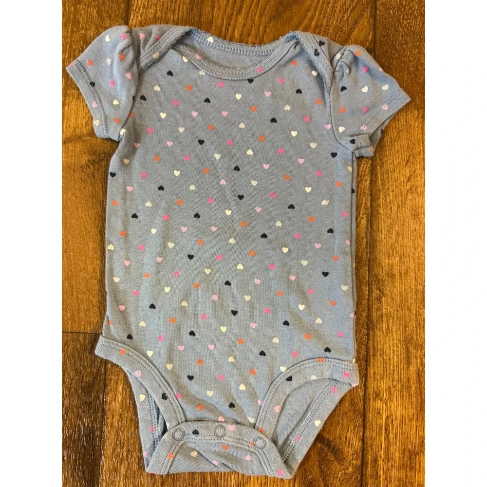 Carters Baby Girl 3 Months Shirts Bodysuits Clothes Short Sleeve Tees Bundle Lot